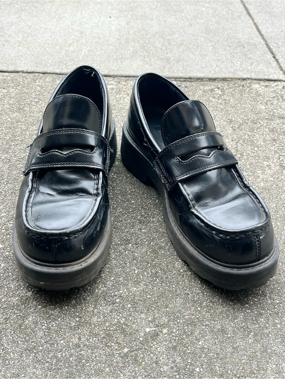 Vagabond Platform Loafers